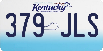 KY license plate 379JLS