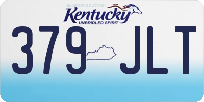 KY license plate 379JLT