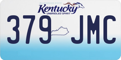 KY license plate 379JMC