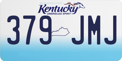 KY license plate 379JMJ
