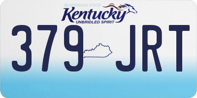 KY license plate 379JRT