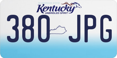 KY license plate 380JPG