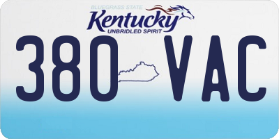 KY license plate 380VAC