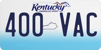 KY license plate 400VAC