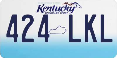KY license plate 424LKL