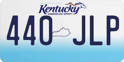 KY license plate 440JLP