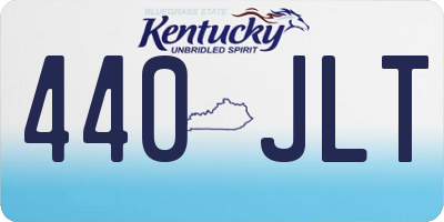 KY license plate 440JLT