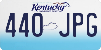KY license plate 440JPG