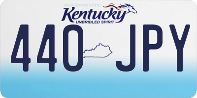 KY license plate 440JPY
