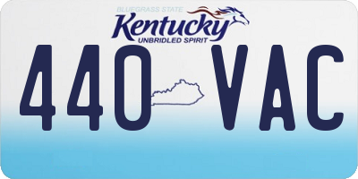 KY license plate 440VAC