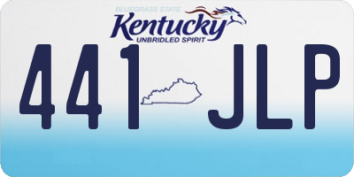 KY license plate 441JLP