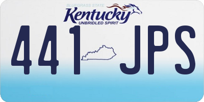 KY license plate 441JPS