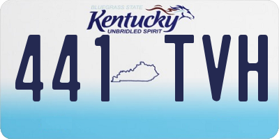 KY license plate 441TVH