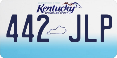 KY license plate 442JLP