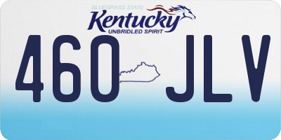 KY license plate 460JLV