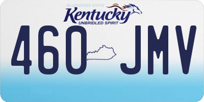 KY license plate 460JMV
