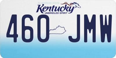KY license plate 460JMW