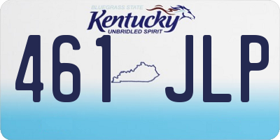 KY license plate 461JLP