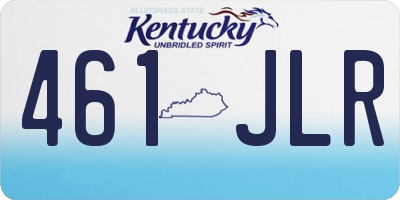 KY license plate 461JLR