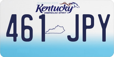 KY license plate 461JPY