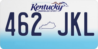 KY license plate 462JKL