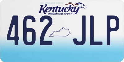 KY license plate 462JLP