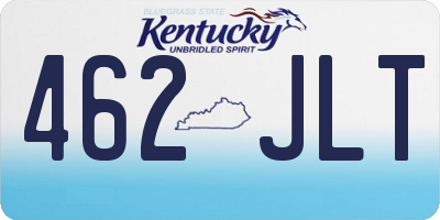 KY license plate 462JLT