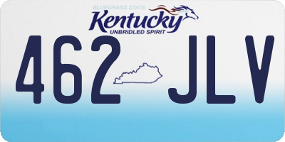 KY license plate 462JLV