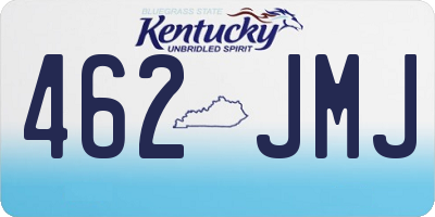 KY license plate 462JMJ