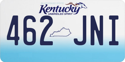 KY license plate 462JNI