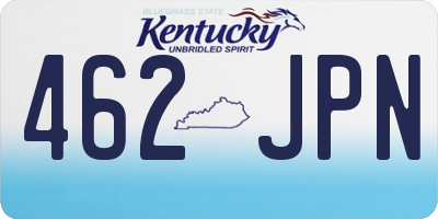 KY license plate 462JPN