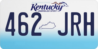 KY license plate 462JRH