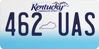 KY license plate 462UAS