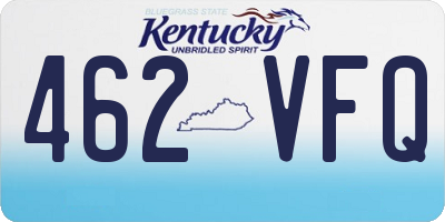 KY license plate 462VFQ