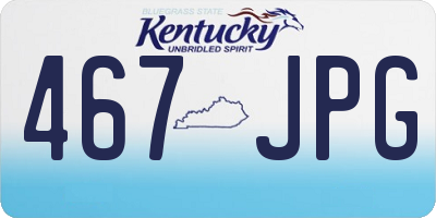 KY license plate 467JPG