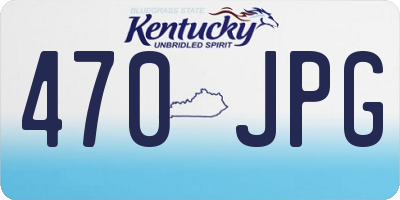 KY license plate 470JPG