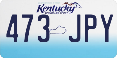 KY license plate 473JPY