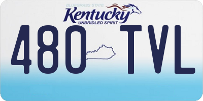 KY license plate 480TVL