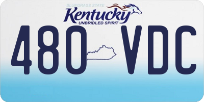 KY license plate 480VDC