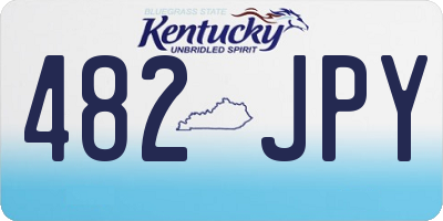 KY license plate 482JPY