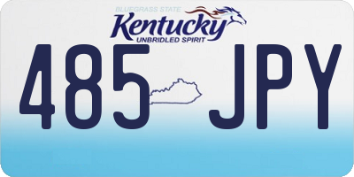 KY license plate 485JPY