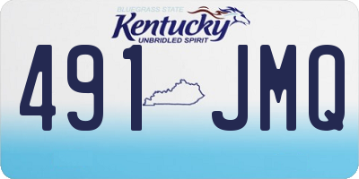 KY license plate 491JMQ