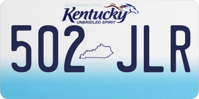 KY license plate 502JLR