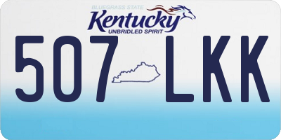 KY license plate 507LKK