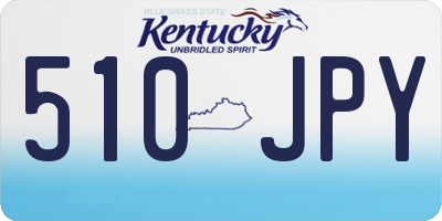 KY license plate 510JPY