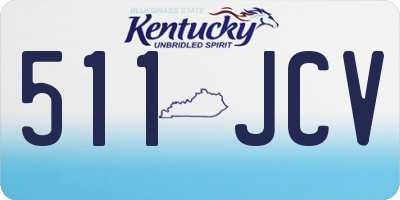 KY license plate 511JCV