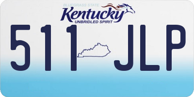 KY license plate 511JLP