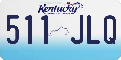 KY license plate 511JLQ