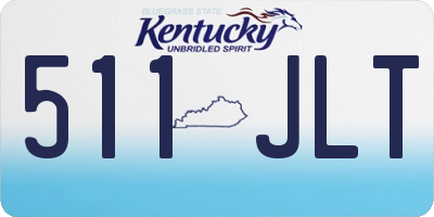 KY license plate 511JLT
