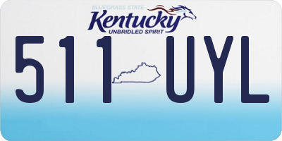 KY license plate 511UYL
